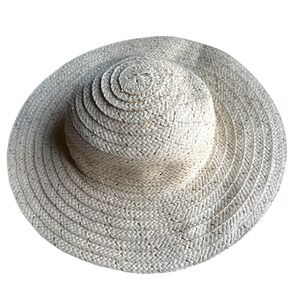 Old Navy Floppy Metallic Straw Sun Hat for Girls Size L/XL